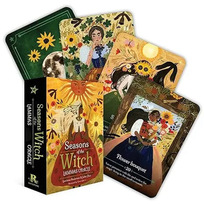 Seasons of the Witch Lammas Oracle deck for harvest, success and manifestation guidance.