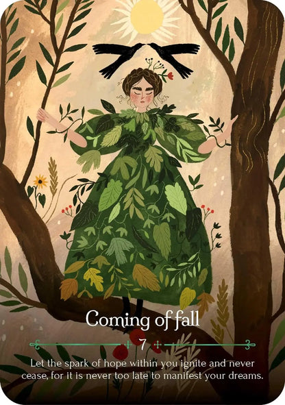 Seasons of the Witch Lammas Oracle deck for harvest, success and manifestation guidance.