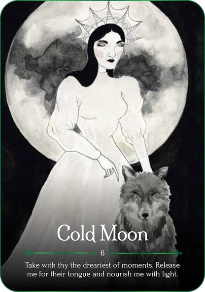 Seasons of the Witch: Yule Oracle: 44 Gilded Cards and 144-Page Book - Oneness emporium