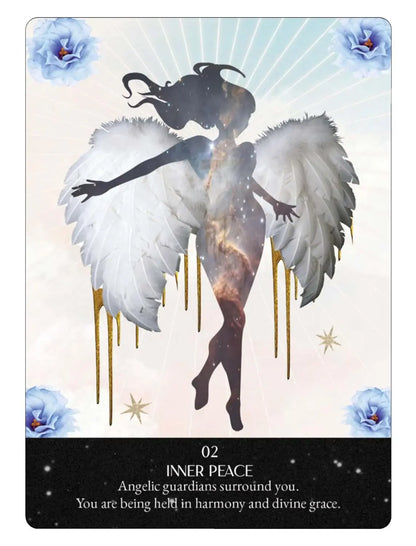 Starlight Frequencies Oracle: The Knowledge You Seek is Seeking You - 44 cards and 60pp guidebook - Oneness emporium