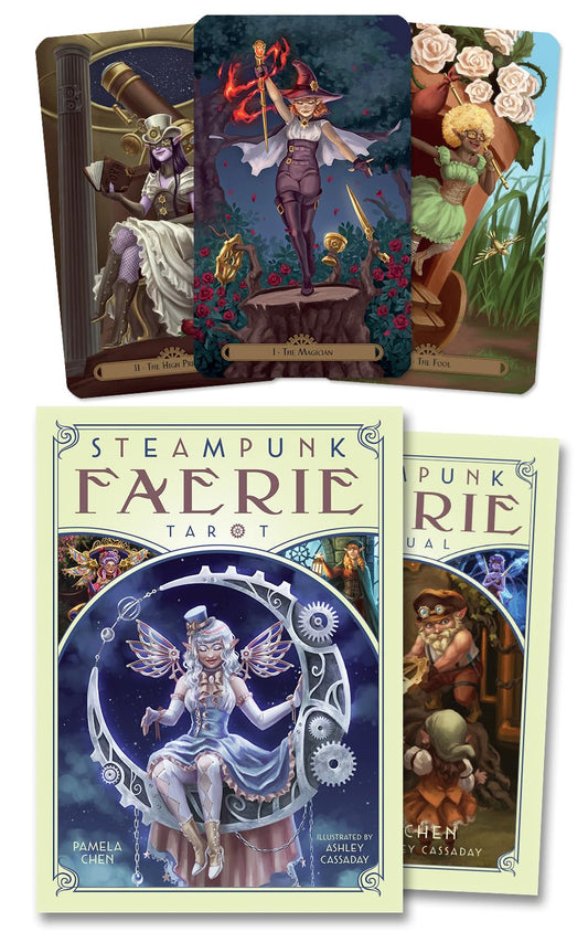 Steampunk Faerie Tarot Cards – 8 Oct. 2024