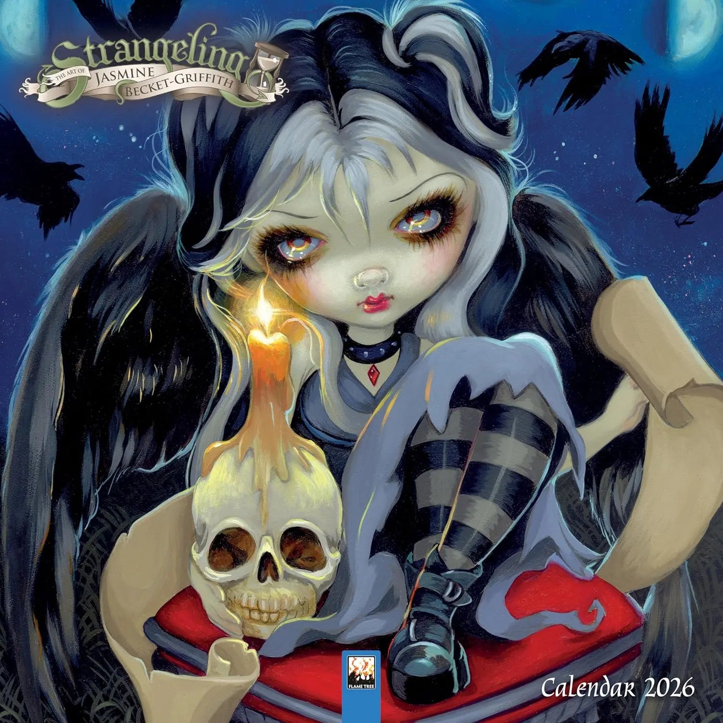 Strangeling by Jasmine Becket-Griffith Wall Calendar 2026 (Art Calendar) - Oneness emporium