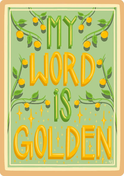 SUN-STEEPED A Golden Hour-Infused Affirmation Deck - Oneness emporium