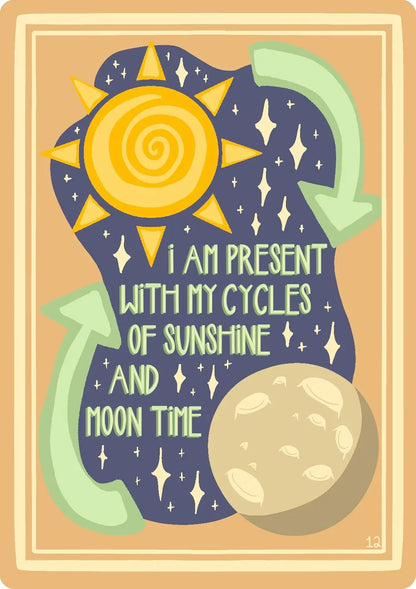 SUN-STEEPED A Golden Hour-Infused Affirmation Deck - Oneness emporium