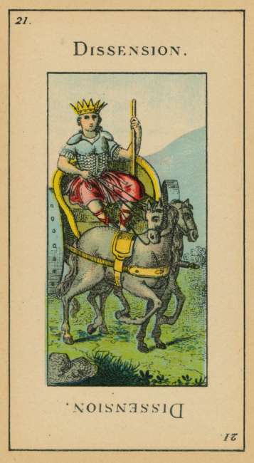 Tarot Etteilla Anima Antiqua limited edition tarot deck inspired by historic 19th century Etteilla tarot.