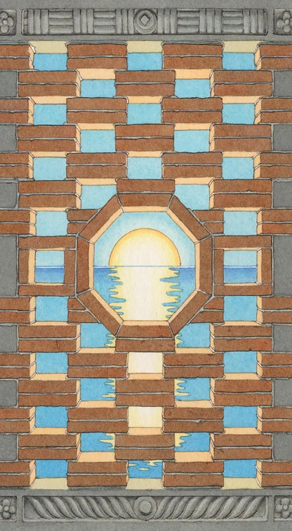 Tarot of the Longest Dream deck with surreal detailed artwork and guidebook.