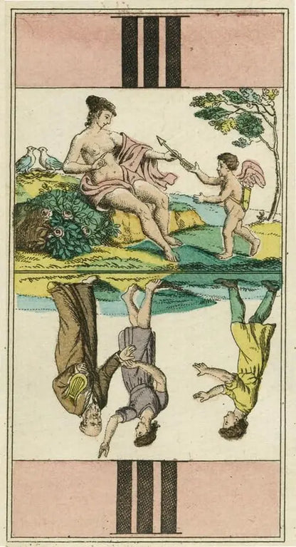 Tarot Steinberger: Frankfurt Ca 1820 - 54 full colour tarot cards and instructions Limited edition – 2,999 copies - Oneness emporium