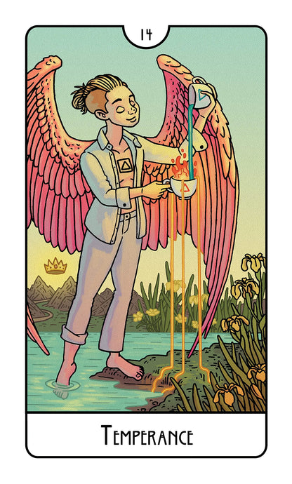 This Might Hurt Tarot deck modern inclusive tarot with diverse artwork UK
