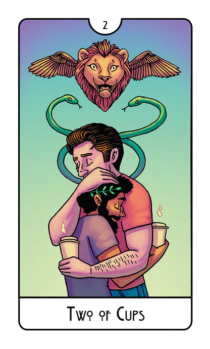 This Might Hurt Tarot deck modern inclusive tarot with diverse artwork UK