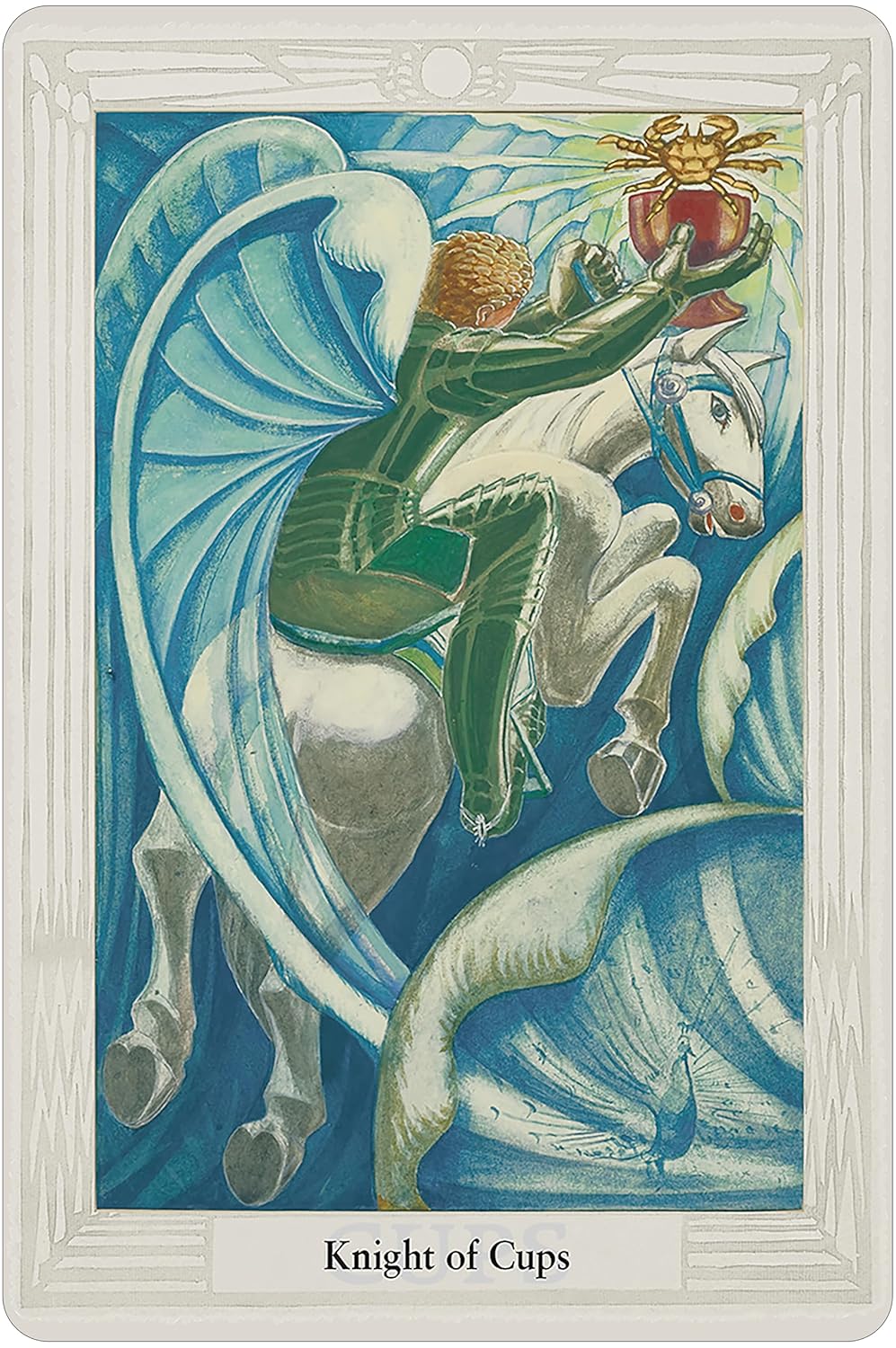 Crowley Thoth Tarot Large Edition by Aleister Crowley and Lady Frieda Harris with 78 large-format esoteric cards and 80-page booklet by U.S. Games.