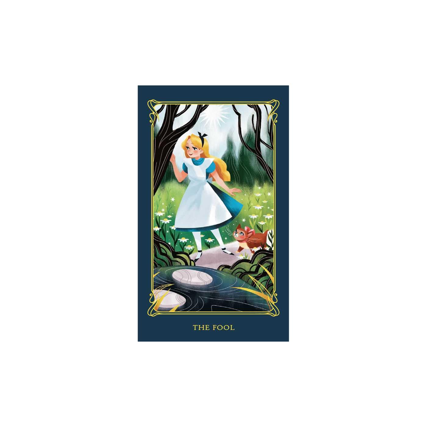 Alice in Wonderland Tiny Tarot Deck and Guidebook