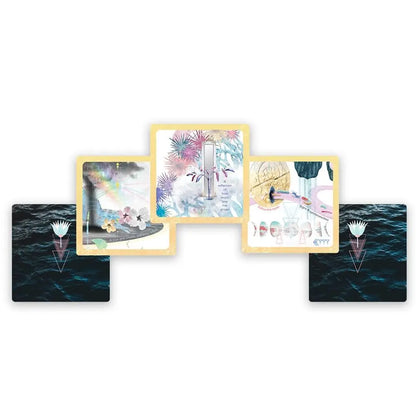 Transcendence Map Oracle: Alchemical Cartography for Remembrance and Navigation (46 Full-color Cards and 112-page Full-color Guidebook) - Oneness emporium