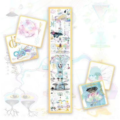 Transcendence Map Oracle: Alchemical Cartography for Remembrance and Navigation (46 Full-color Cards and 112-page Full-color Guidebook) - Oneness emporium