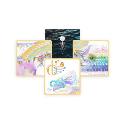 Transcendence Map Oracle: Alchemical Cartography for Remembrance and Navigation (46 Full-color Cards and 112-page Full-color Guidebook) - Oneness emporium
