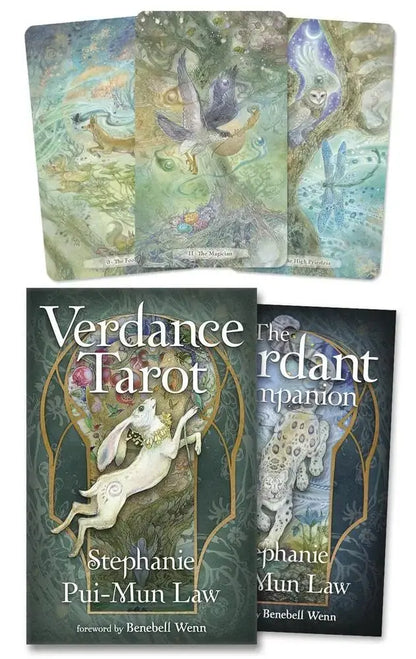 Verdance Tarot: 78 Cards and 336-Page Color Guidebook - Oneness emporium