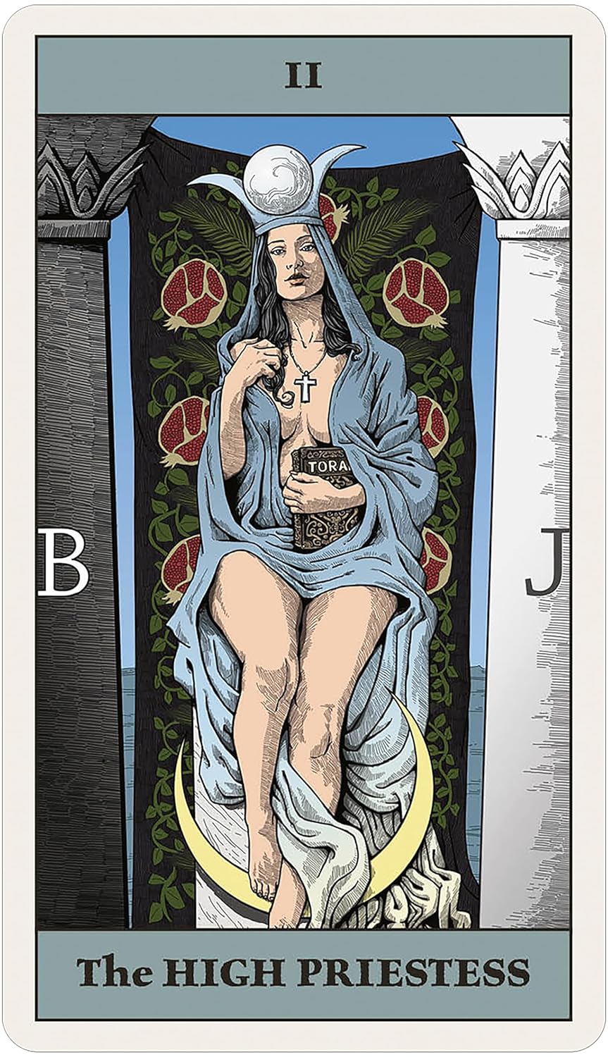 Tarot Vitae deck by Marco Proietto with detailed engraving style artwork and expressive tarot imagery