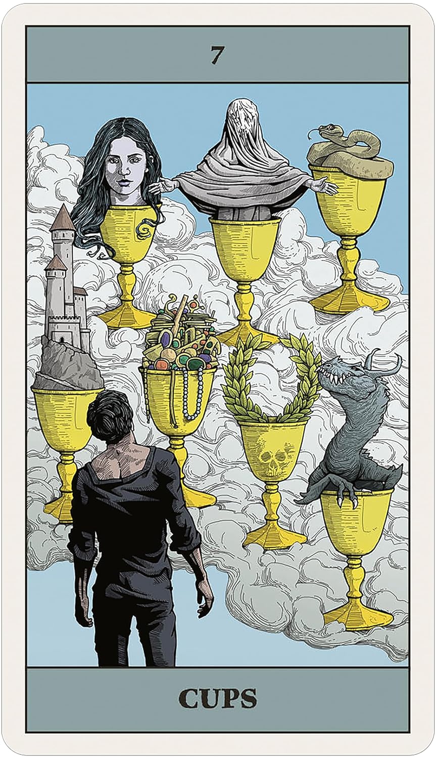 Tarot Vitae deck by Marco Proietto with detailed engraving style artwork and expressive tarot imagery