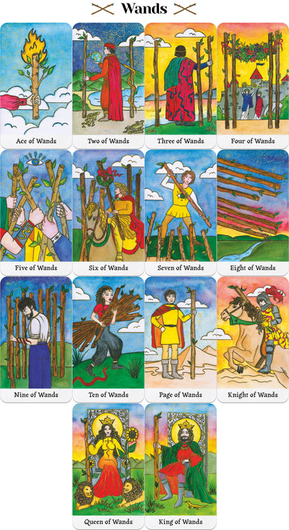 Oculus et Serpentibus Tarot deck featuring mystical eye and serpent imagery inspired by the Rider-Waite-Smith tarot tradition.