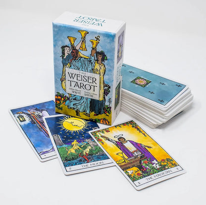 The Weiser Tarot: A New Edition of the Classic 1909 Smith-Waite Deck (78-Card Deck with 64-Page Guidebook) - Oneness emporium