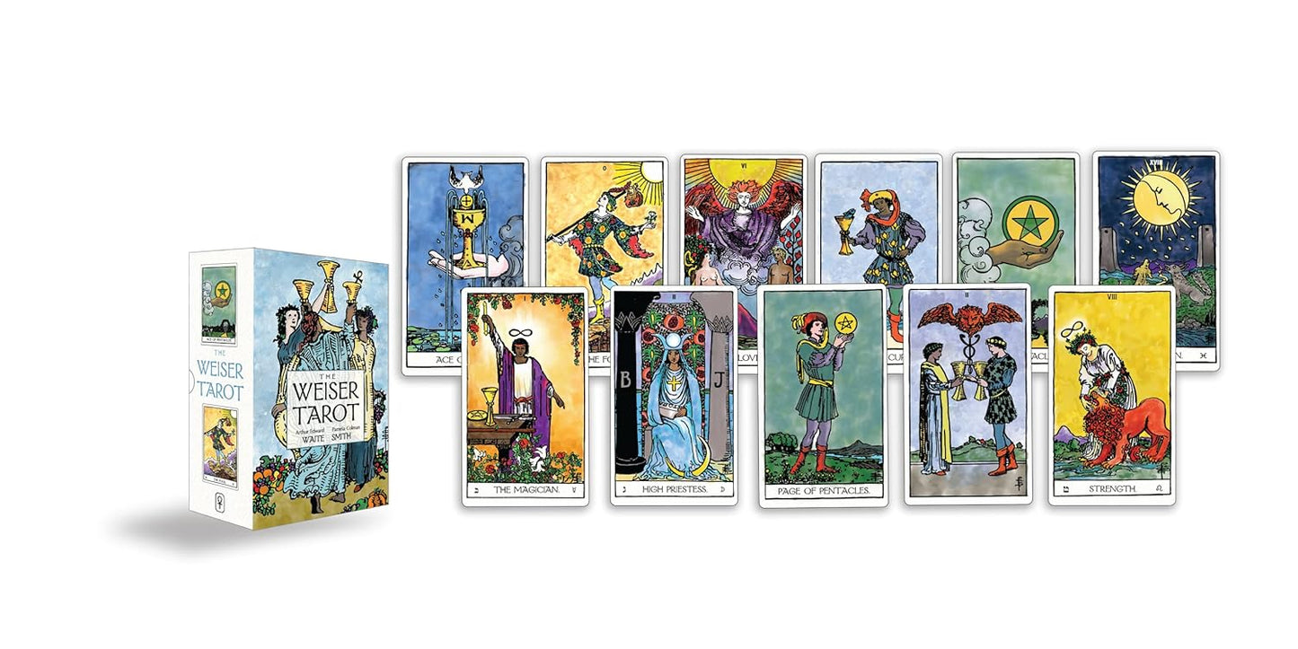 The Weiser Tarot: A New Edition of the Classic 1909 Smith-Waite Deck (78-Card Deck with 64-Page Guidebook)