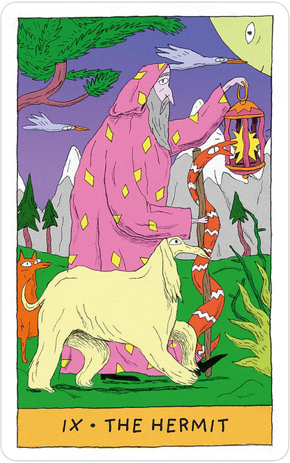 Whimsical Witch Tarot in a Tin