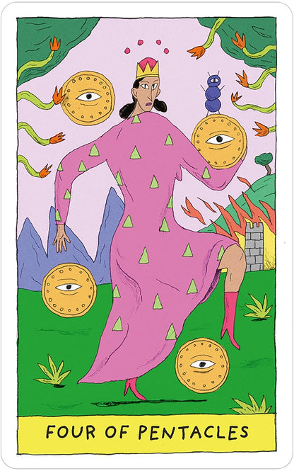 Whimsical Witch Tarot in a Tin
