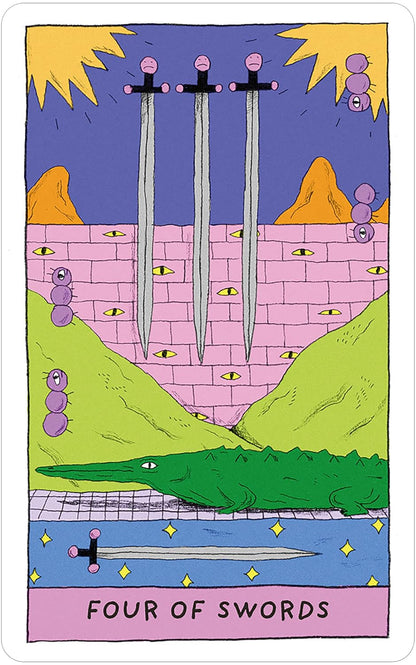 Whimsical Witch Tarot in a Tin