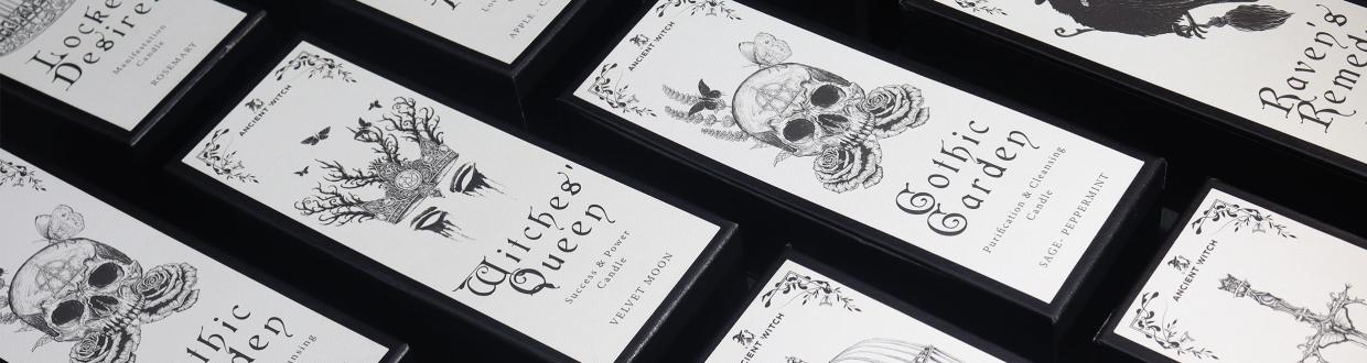 Ancient Witch Collection - spell candles, ritual waters and bath potions by Oneness Emporium UK