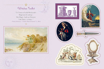 WICCA STICKER BOOK More than 400 Magickal & Mystical Stickers - Oneness emporium