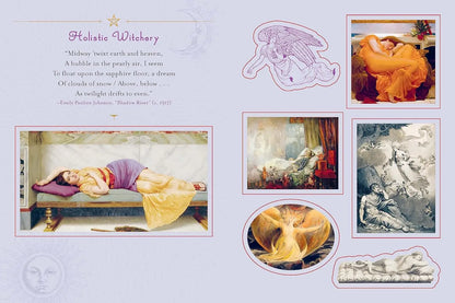 WICCA STICKER BOOK More than 400 Magickal & Mystical Stickers - Oneness emporium