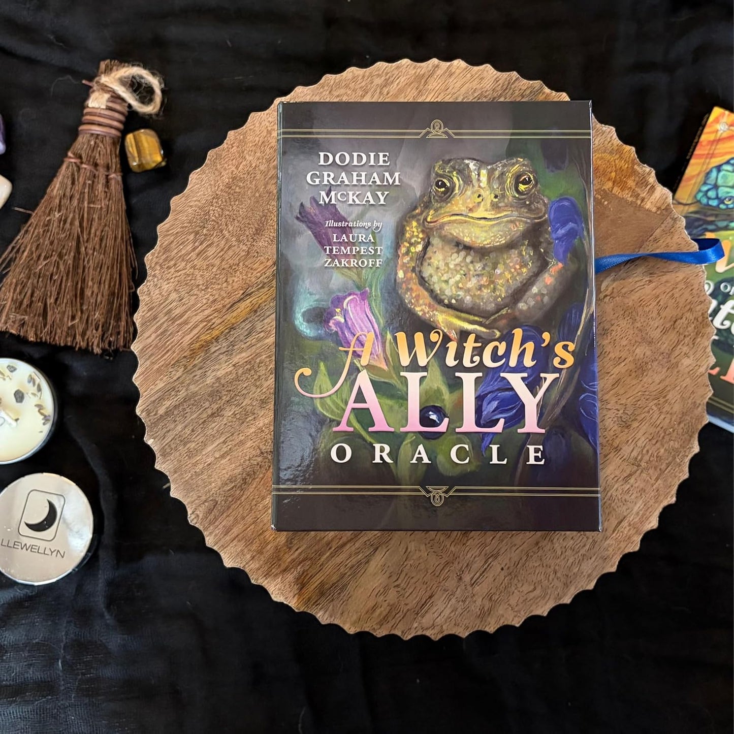 A witch's ally oracle card deck. Laura Tempest Zakroff and Dodie Graham McKay. Published by LLewellyn Books. Available at Oneness Emporium