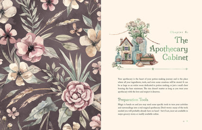 The Witch’s Apothecary book on herbal magic and potion making.