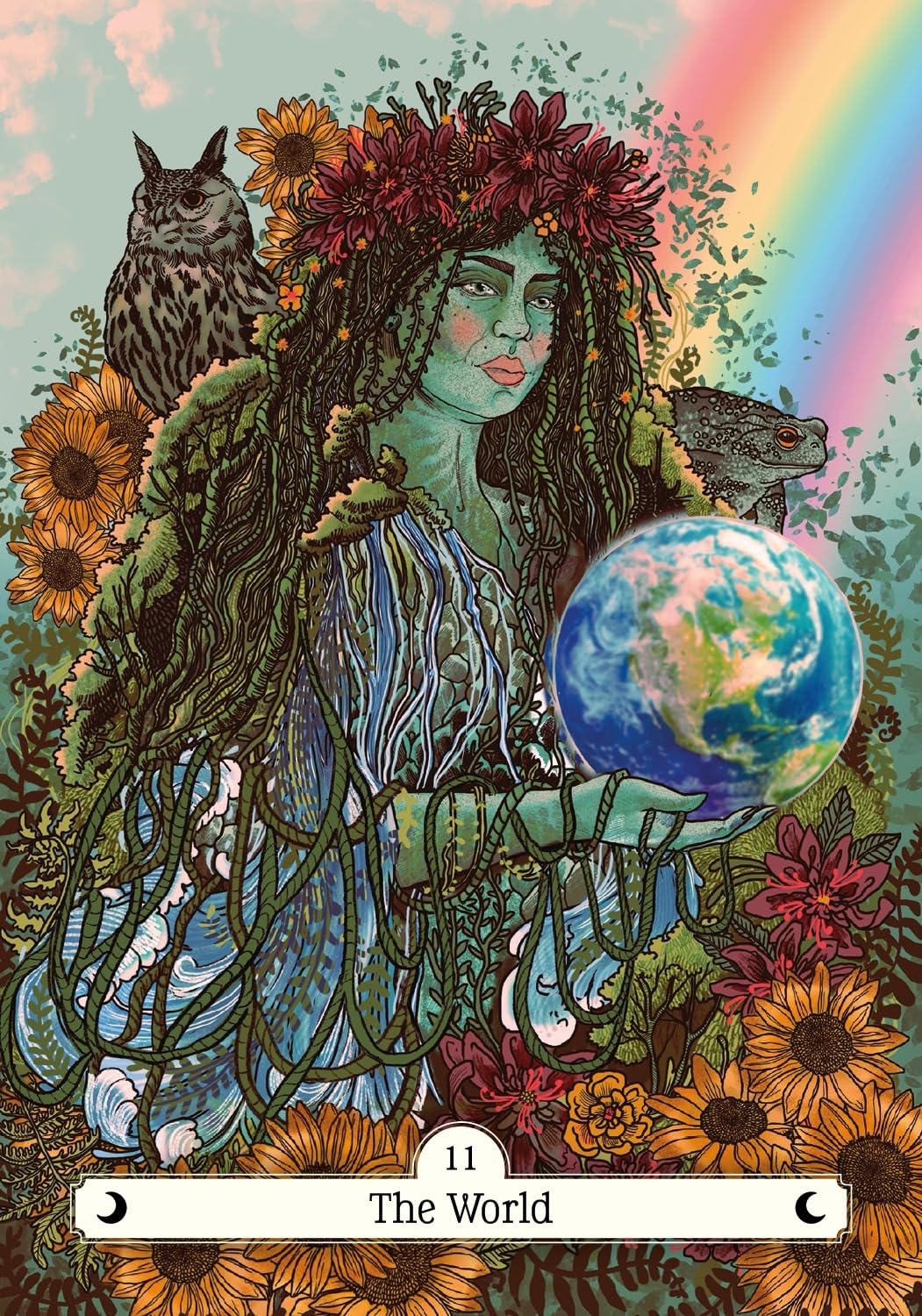 The witch's way home oracle cards deck by Emma Griffin, published by Hay house UK. Available at Oneness Emporium