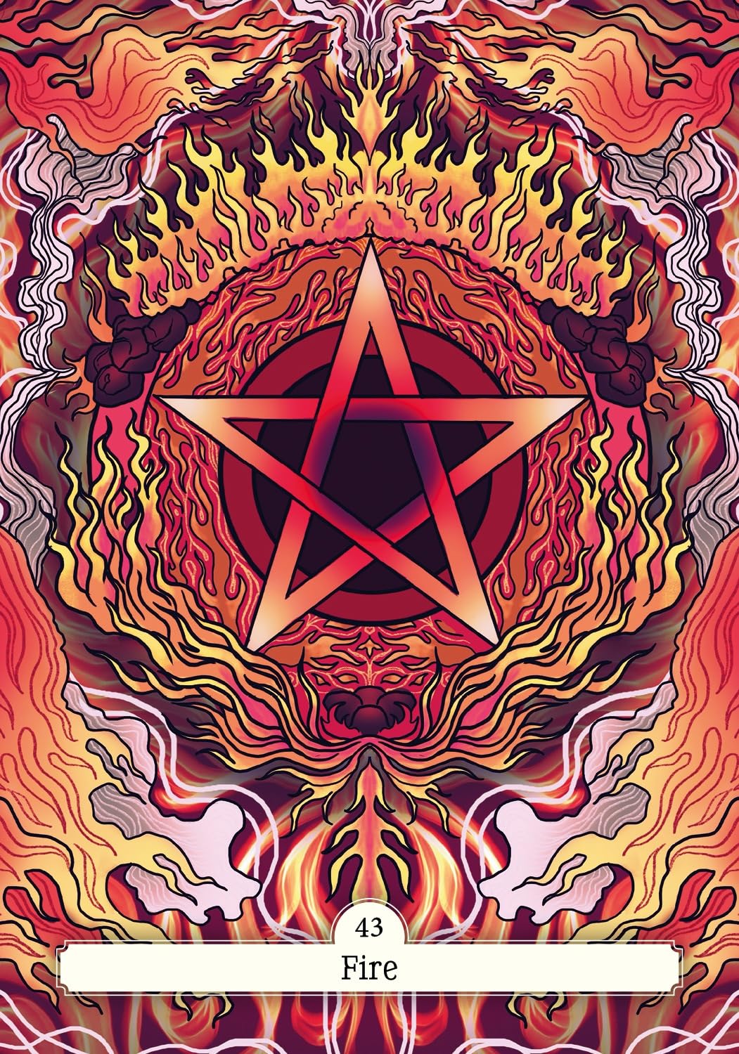 Fire Oracle card - The witch's way home by Emma Griffin - Oneness Emporium