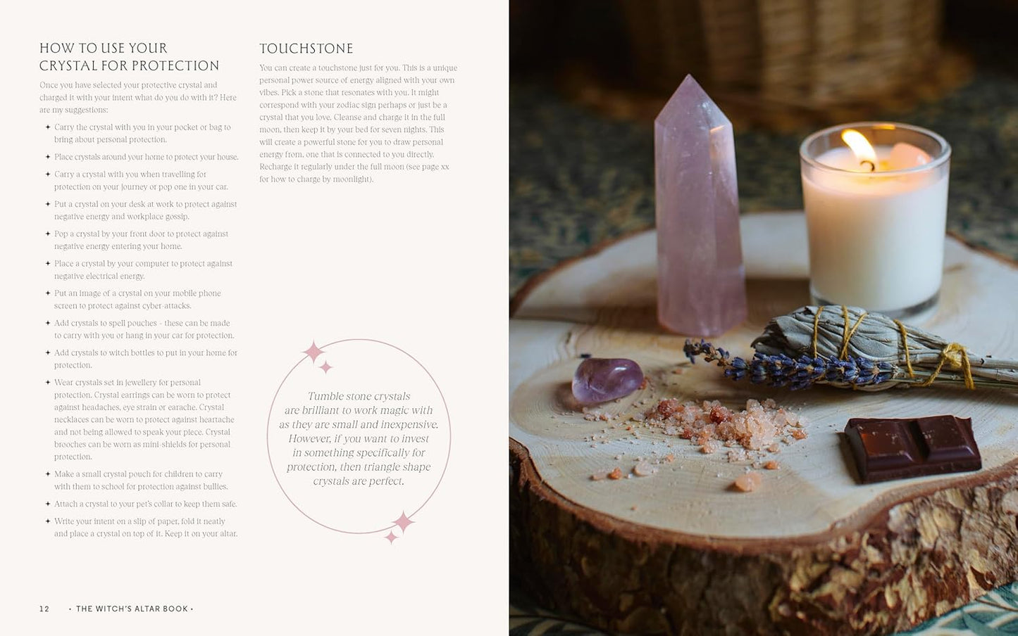 The Witch’s Altar Book for altar creation and modern witchcraft practice.