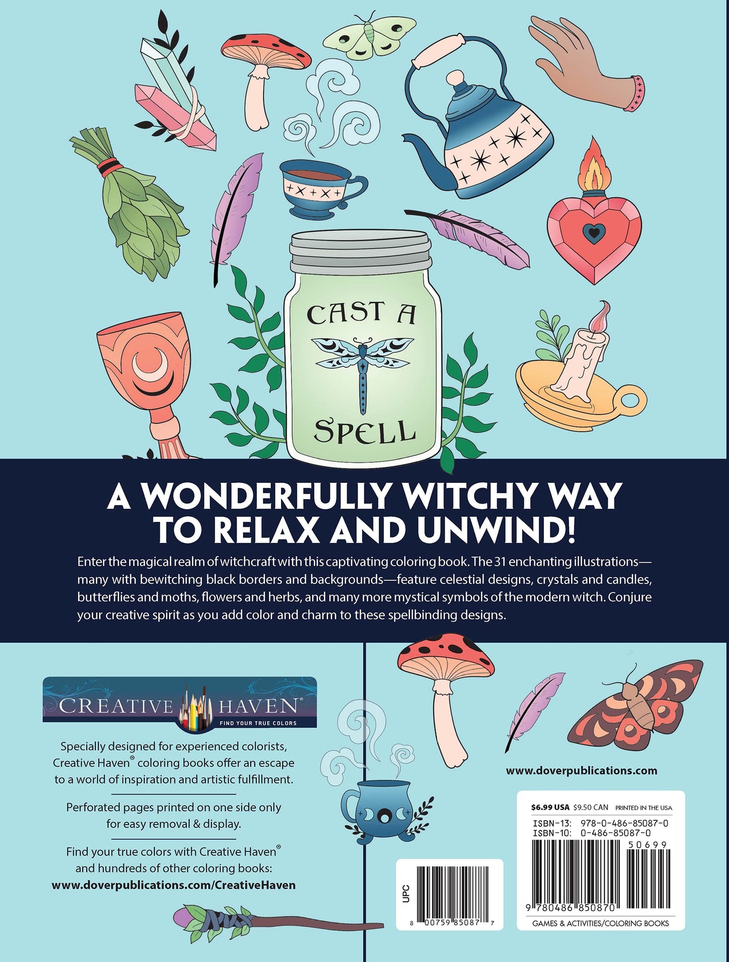 WITCHCRAFT COLORING BOOK