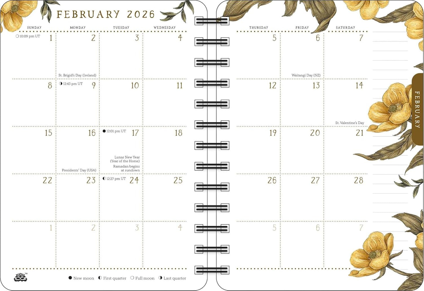 Woodland Wardens 2026 Weekly Planner Journal