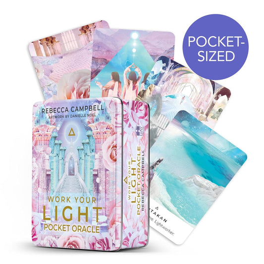 Work your light pocket oracle Rebecca Campbell Danielle Noel, Hay House UK Oneness Emporium