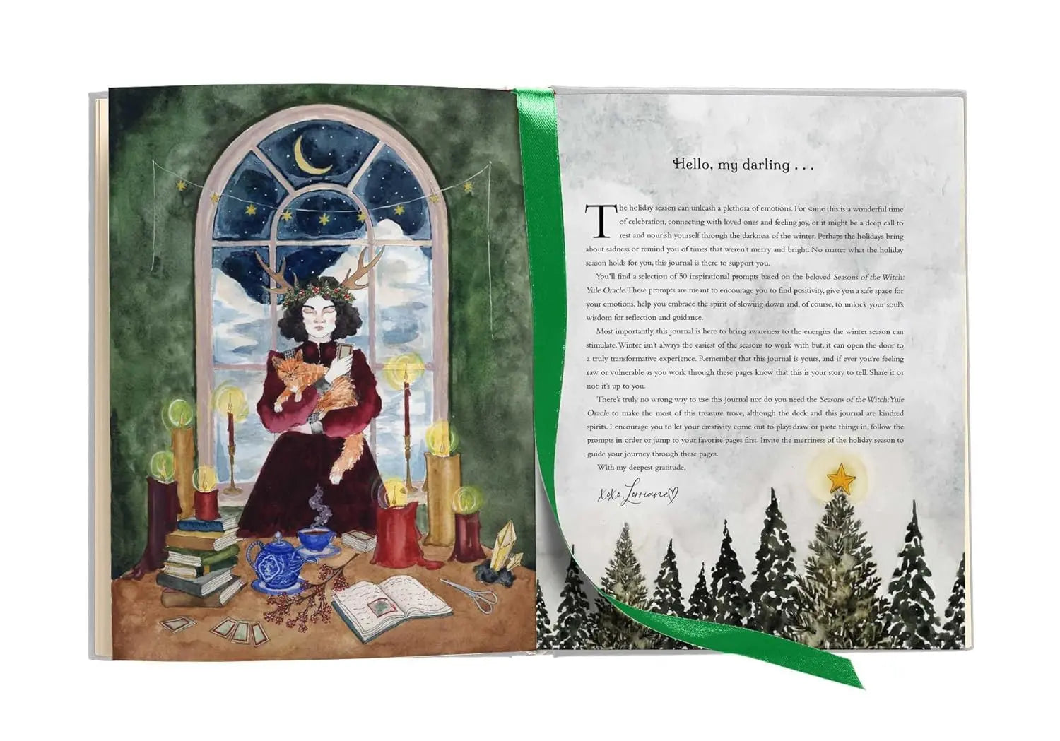 Seasons of the Witch: Yule Journal – Flexibound Edition ❄️✨ - Oneness emporium