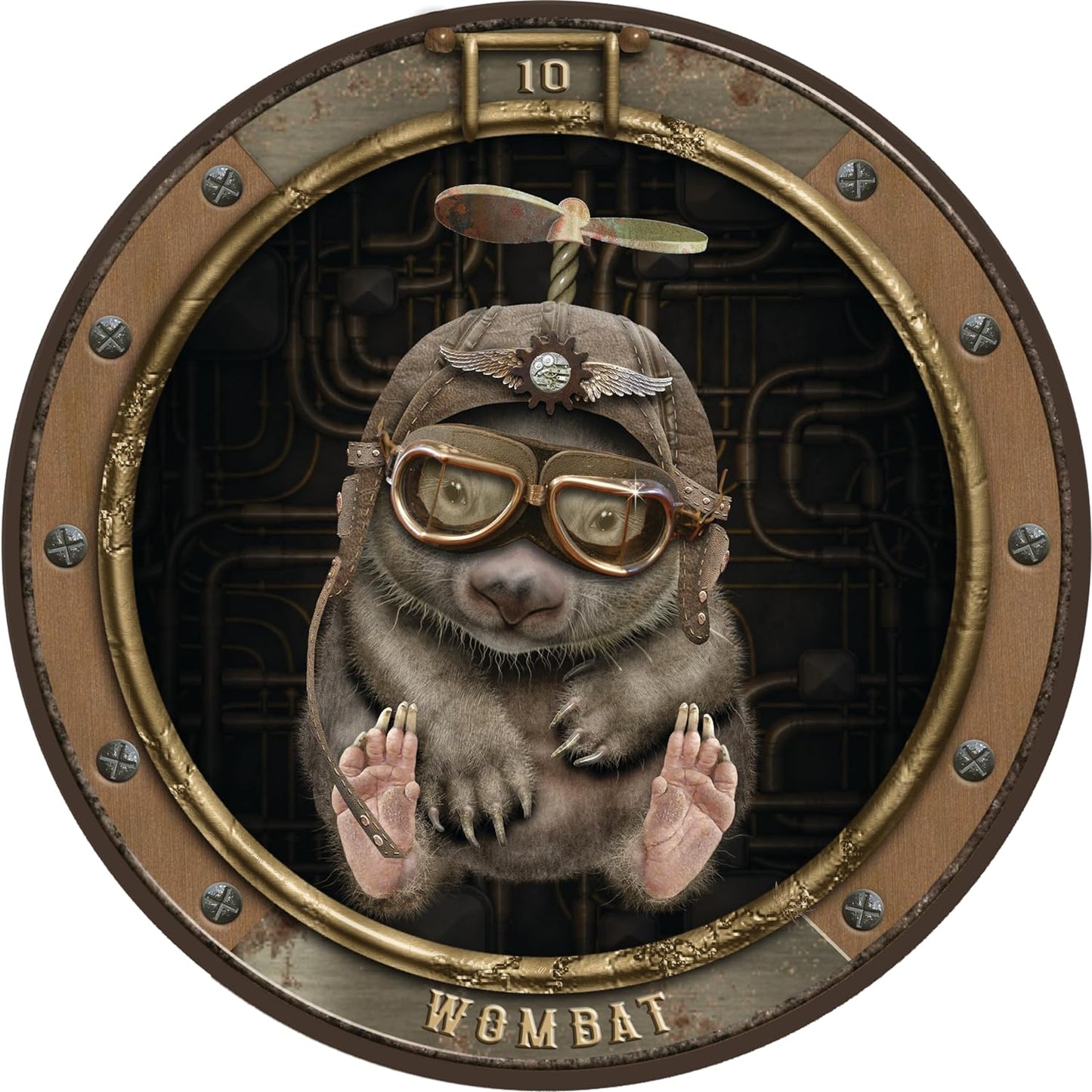 Maxine Gadd's Zoologica: The Steampunk Oracle - 40 circular cards & 144pp guidebook